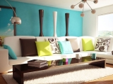 Phong cách Funky trong thiết kế nội thất