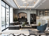 Phong cách thiết kế nội thất hiện đại Art deco